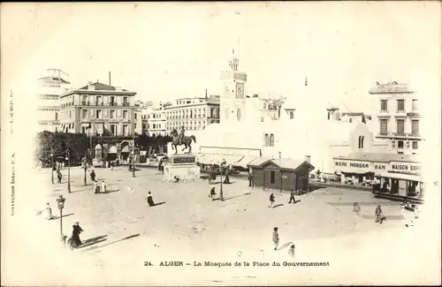 Ak Algier Alger Algerien, La Mosquee de la Place du Gouvernement