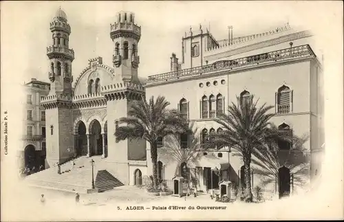 Ak Algier Alger Algerien, Palais d'Hiver du Gouverneur