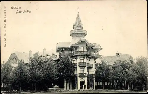 Ak Baarn Utrecht Niederlande, Bad Hotel