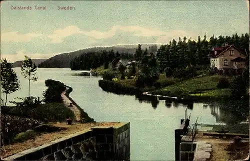Ak Schweden, Dalslands Canal