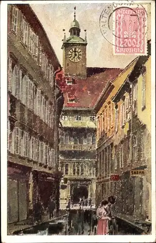 Künstler Ak Konrad, Graz Steiermark, Landhaus