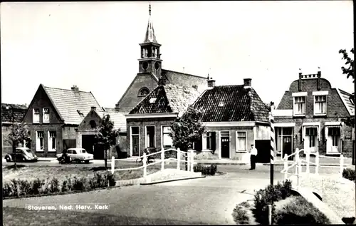 Ak Stavoren Friesland, Ned. Herv. Kerk
