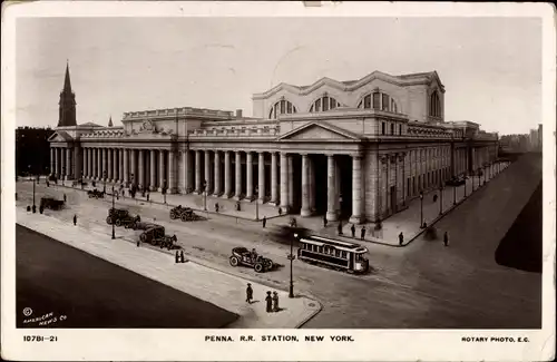 Ak New York City USA, Pennsylvania Station
