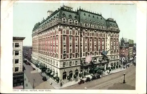 Ak New York City USA, Hotel Astor