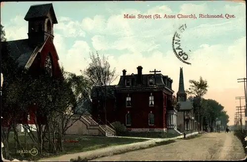 Ak Richmond Québec Kanada, Main Street, St. Anne Church