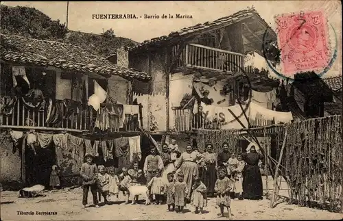 Ak Hondarribia Fuenterrabia Baskenland, Barrio de la Marina