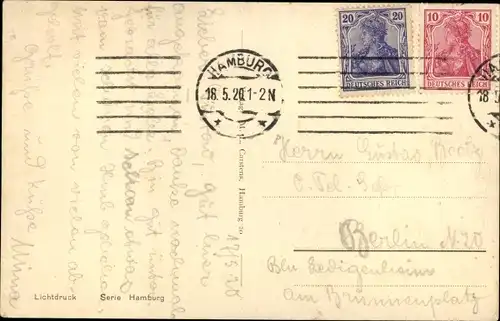 Ak Turbinen Schnelldampfer Imperator, HAPAG