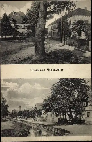 Ak Appenweier in Baden Schwarzwald, Ortsansichten