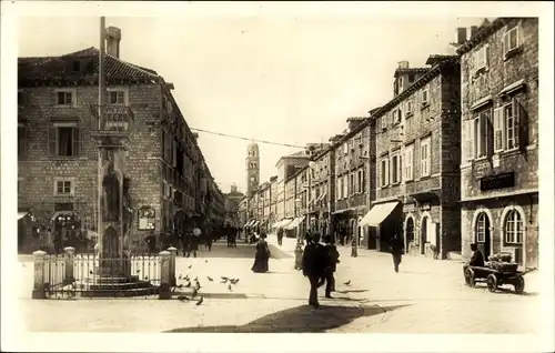 Ak Ragusa Dubrovnik Kroatien, Stadtansicht