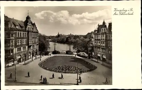 Ak Kaliningrad Königsberg Ostpreußen, Am Schlossteich