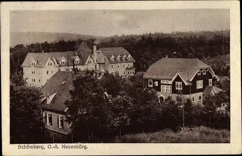 Ak Schömberg im Nordschwarzwald, Häuser