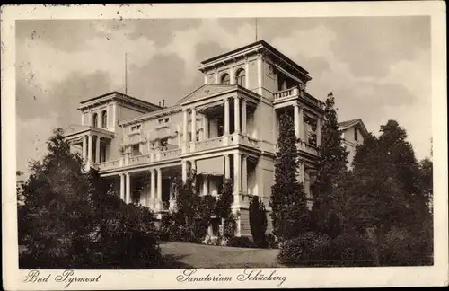 Ak Bad Pyrmont in Niedersachsen, Sanatorium Schücking