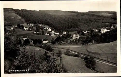 Ak Schmalzgrube Jöhstadt im Erzgebirge Sachsen, Panorama