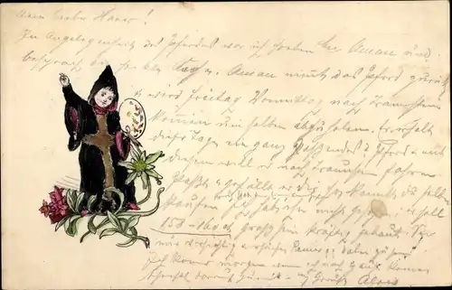 Künstler Ak München, Münchner Kindl