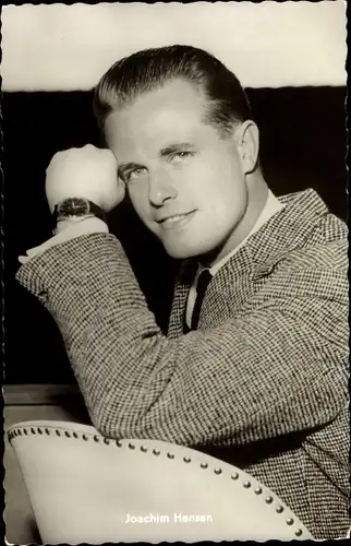 Ak Schauspieler Joachim Hansen, Portrait, Und ewig singen die Wälder