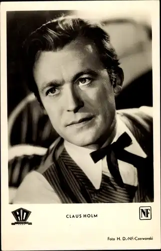 Ak Schauspieler Claus Holm, Portrait, Heideschulmeister Uwe Karsten