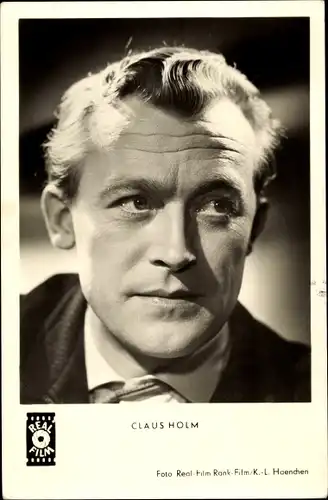 Ak Schauspieler Claus Holm, Portrait, Zwei blaue Augen