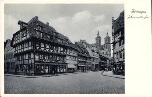 Ak Göttingen in Niedersachsen, Johannisstraße