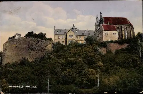 Ak Mansfeld im Harzvorland, Schloss