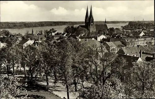 Ak Neuruppin in Brandenburg, Teilansicht