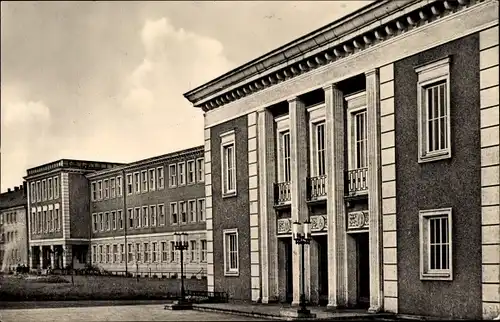 Ak Senftenberg in der Niederlausitz, Bergingenieurschule Ernst Thälmann