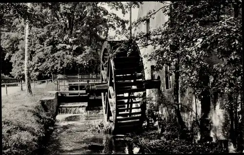 Ak Ruhland in der Oberlausitz, Alte Mühle in der Goethestraße