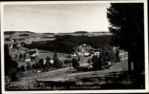 Ak Kämmerswalde Cämmerswalde Neuhausen im Erzgebirge, Panorama. Schwartenberggebiet