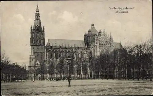 Ak 's Hertogenbosch Nordbrabant Niederlande, St. Janskerk