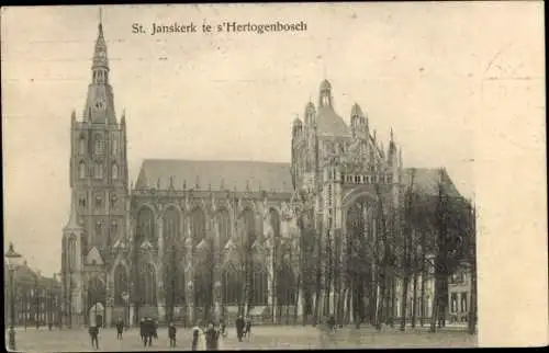 Ak 's Hertogenbosch Nordbrabant Niederlande, St. Janskerk