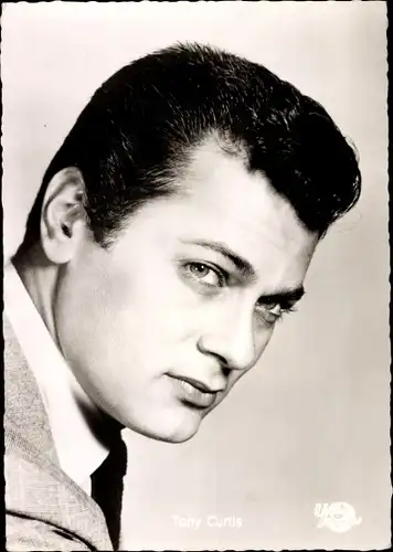 Ak Schauspieler Tony Curtis, Portrait