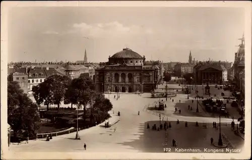 Ak Kjøbenhavn København Kopenhagen Dänemark, Kongens Nytorv