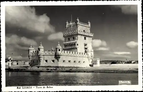 Ak Lisboa Lissabon Portugal, Torre de Belem