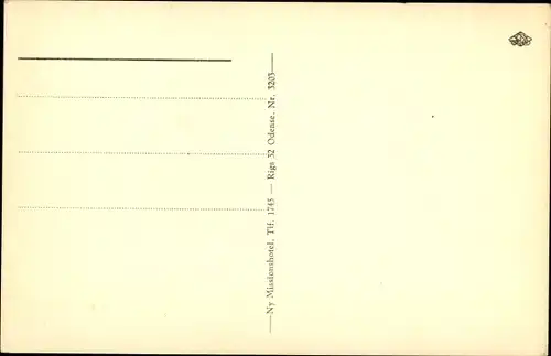 Ak Odense Dänemark, Ny Missionshotel