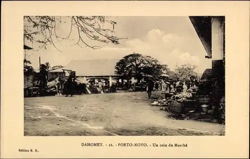 Ak Porto Novo Benin, Un coin du Marche