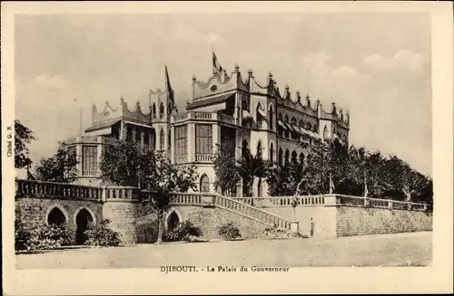 Ak Djibouti Dschibuti, La Palais du Gouverneur