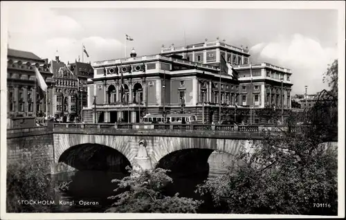 Ak Stockholm Schweden, Kungl. Operan