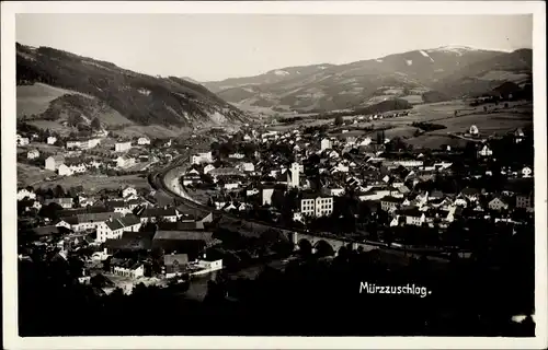 Ak Mürzzuschlag Steiermark, Gesamtansicht