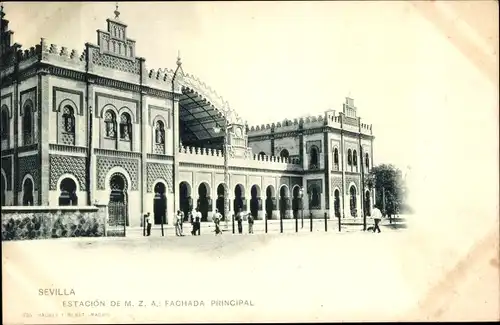 Ak Sevilla Andalusien, Estacion de M.Z.A.