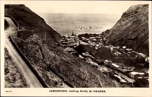 Ak Jamestown St Helena, looking North