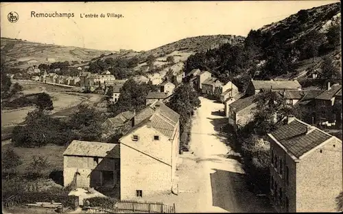 Ak Remouchamps Aywaille Wallonien Lüttich, Gesamtansicht, Dorf
