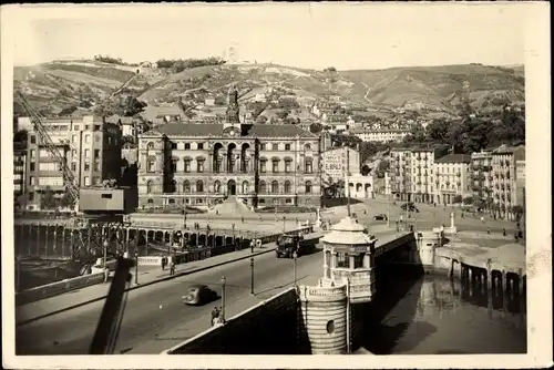 Ak Bilbao Baskenland, Puente del General Mola y Ayuntamiento