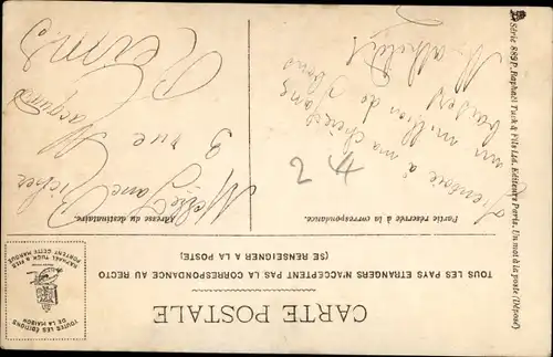 Ak Portrait einer Balletttänzerin