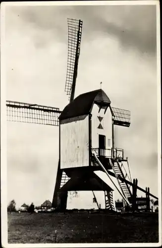 Ak Hollands Molenlandschap, holländische Windmühle, Windmühlenflügel