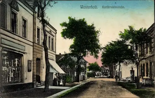 Ak Westerholt Herten im Ruhrgebiet, Kurfürstenstraße