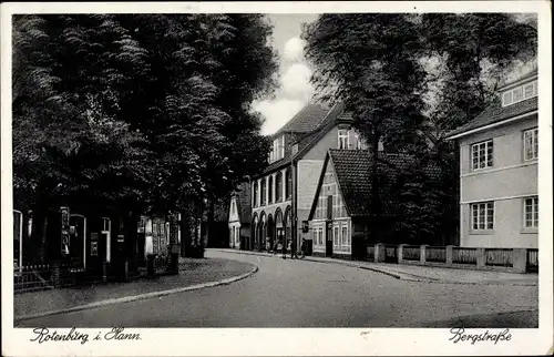 Ak Rotenburg an der Wümme, Bergstraße