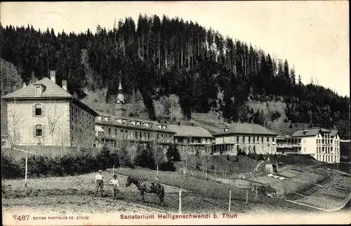 Ak Heiligenschwendi Kanton Bern, Sanatorium