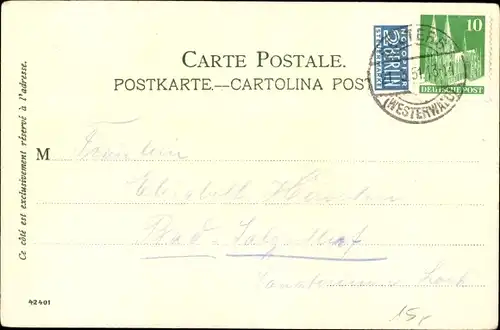 Künstler Litho Voellmy, F., Genève Genf Stadt, Uferpartie