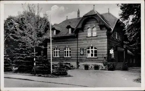 Ak Lützen im Burgenlandkreis, Ansicht der Park Restaurant, Inh. Karl Fleischer