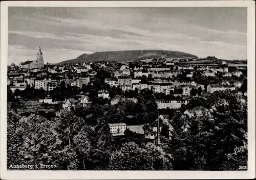 Ak Annaberg Buchholz im Erzgebirge, Ortsansicht