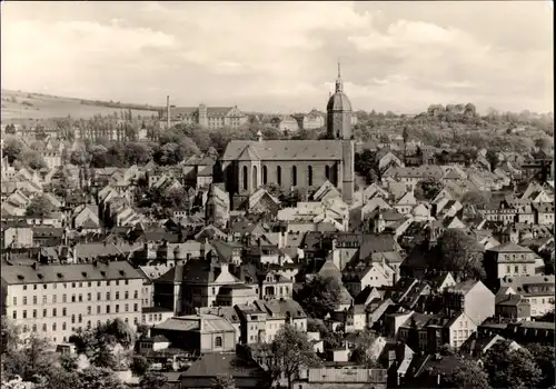 Ak Annaberg Buchholz im Erzgebirge, Ortsansicht, Kirche